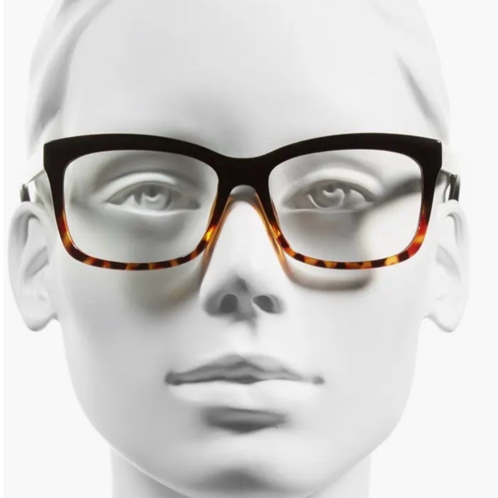 Bobbi Brown Black and Tan Glasses